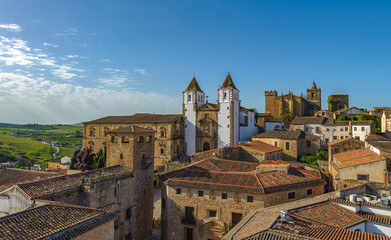 Old town of Caceras, Spain, UNESCO world heritage city