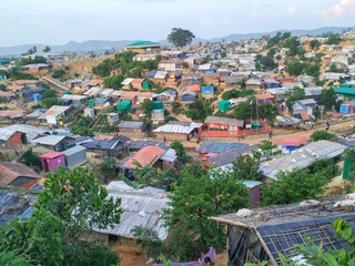 Rohingya refugee camp tent house world largest refugee camp