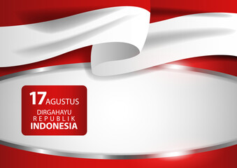 Republic of Indonesia insignia with decorative silver frame