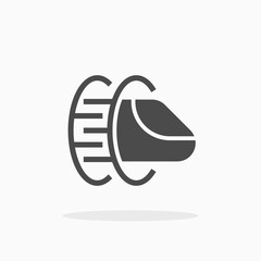 Hyperloop icon.