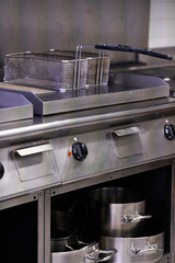 industrial and professional gas kitchen and iron