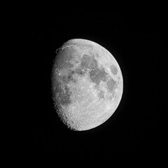 Mond aus der Hand Fotografiert