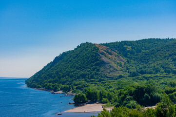 View of the Volga River from the Zhigulyov Mountains!