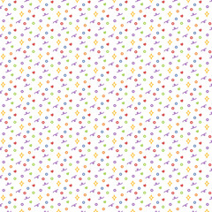 seamless pattern with abstract shape