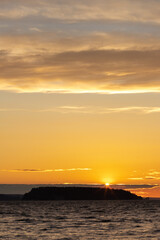 Sunset over the Puget Sound