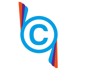 C abstract logo vector template © MdAtiqul