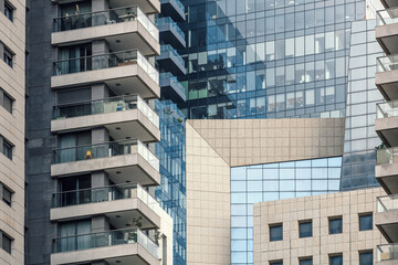 modern apartment building