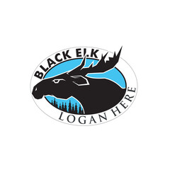 black elk logo best vector design