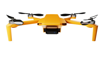 3D render of the modern quadcopter
