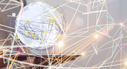 the 3d Global Network Of People.