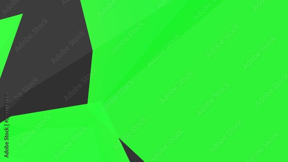 Poster gray-green abstract screensaver and broken lines background. 3d rendering illustration.