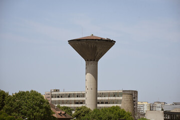 vintage water tower