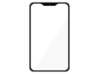 スマートフォンのアイコン　白画面