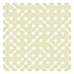 Obraz premium Color truchet tiling connections illustration