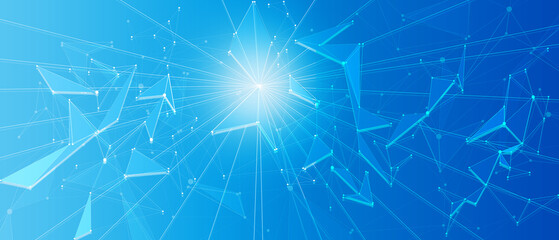  Abstract technology science background