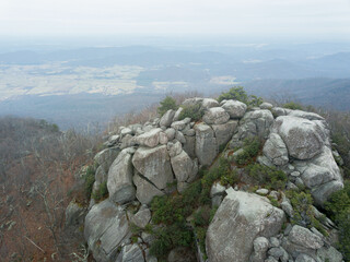 view from the top of mountain