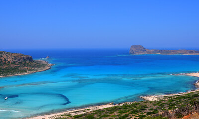 Balos lagoon crete