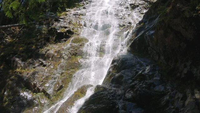 Teneriffe Falls Waterfall on Popular Washington Hike