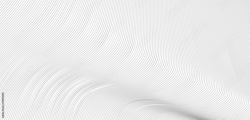 Poster lines with abstract wave. abstract wave element for design. digital frequency track equalizer. wave 