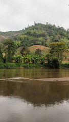 The historical city of Chiang Rai in Thailand