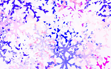 Light Blue, Red vector texture with abstract forms.