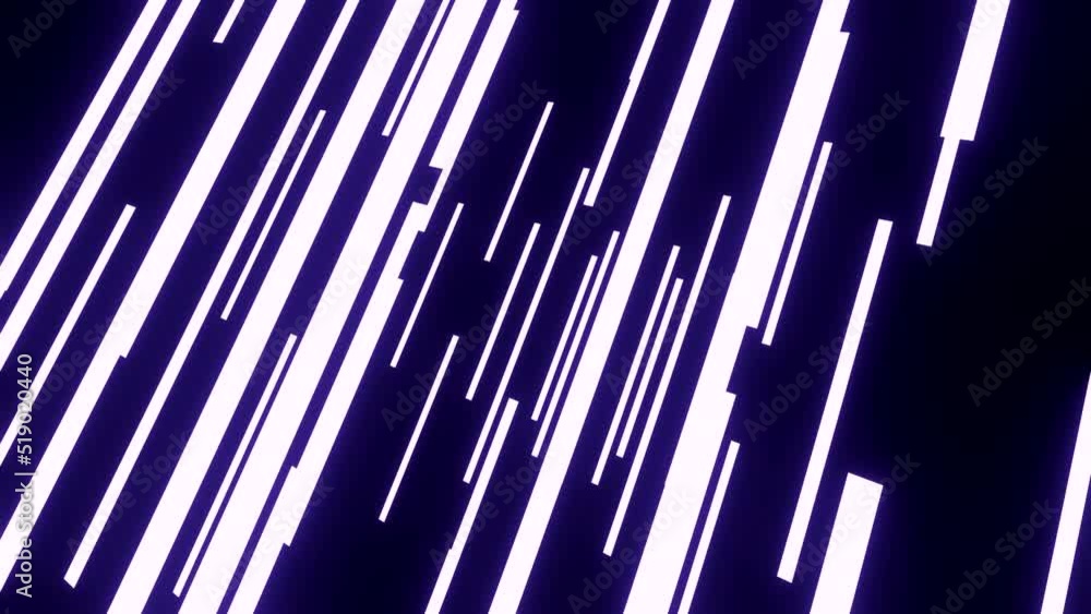 Poster glowing stripes move in space. design. stylish glowing lines move chaotically in space. neon stripes