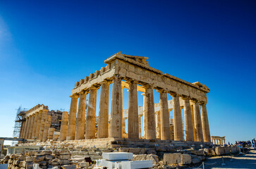 Naklejka premium The Acropolis of Athens, Greece