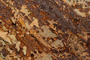 Abstract background illustration, modern hipster futuristic fractal flame graphic. colorful surreal poster, banner