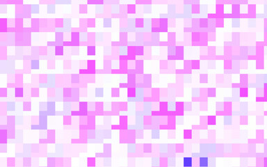 Light Purple, Pink vector pattern in square style.