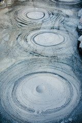 Fototapeta na wymiar ripples in water