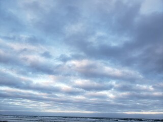 Clouds at beach 3