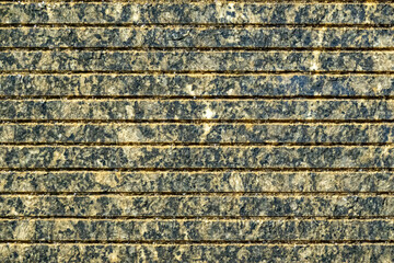 緑色系のマンション外壁
