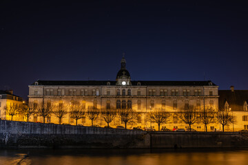 old hospital building in europe classic german architecture