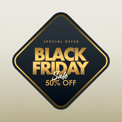 Obraz premium Black Friday Sale 50% Off