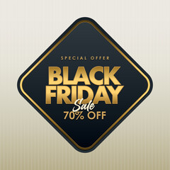 Obraz premium Black Friday Sale 70% Off
