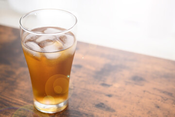 夏の水分補給に　麦茶