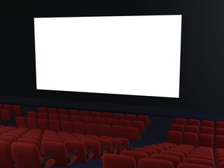 映画館　3D
