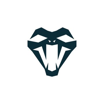 Snake icon logo design