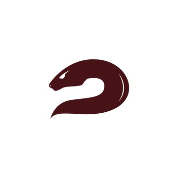 Snake icon logo design