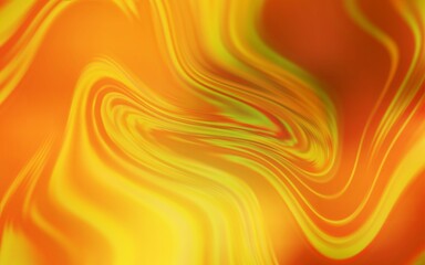 Light Orange vector glossy abstract background.