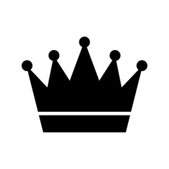 crown icon or logo isolated sign symbol vector illustration - high quality black style vector icons
