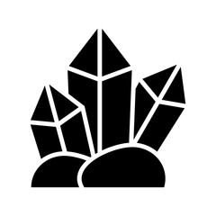crystal icon or logo isolated sign symbol vector illustration - high quality black style vector icons

