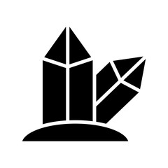 crystal icon or logo isolated sign symbol vector illustration - high quality black style vector icons

