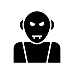 dracula icon or logo isolated sign symbol vector illustration - high quality black style vector icons
