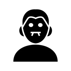 dracula icon or logo isolated sign symbol vector illustration - high quality black style vector icons
