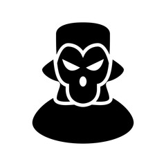 dracula icon or logo isolated sign symbol vector illustration - high quality black style vector icons
