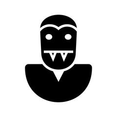 dracula icon or logo isolated sign symbol vector illustration - high quality black style vector icons
