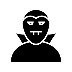 dracula icon or logo isolated sign symbol vector illustration - high quality black style vector icons
