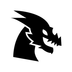 dragon icon or logo isolated sign symbol vector illustration - high quality black style vector icons

