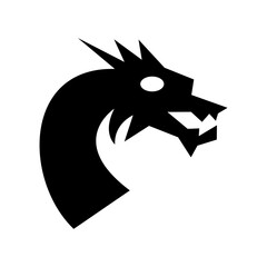 dragon icon or logo isolated sign symbol vector illustration - high quality black style vector icons
